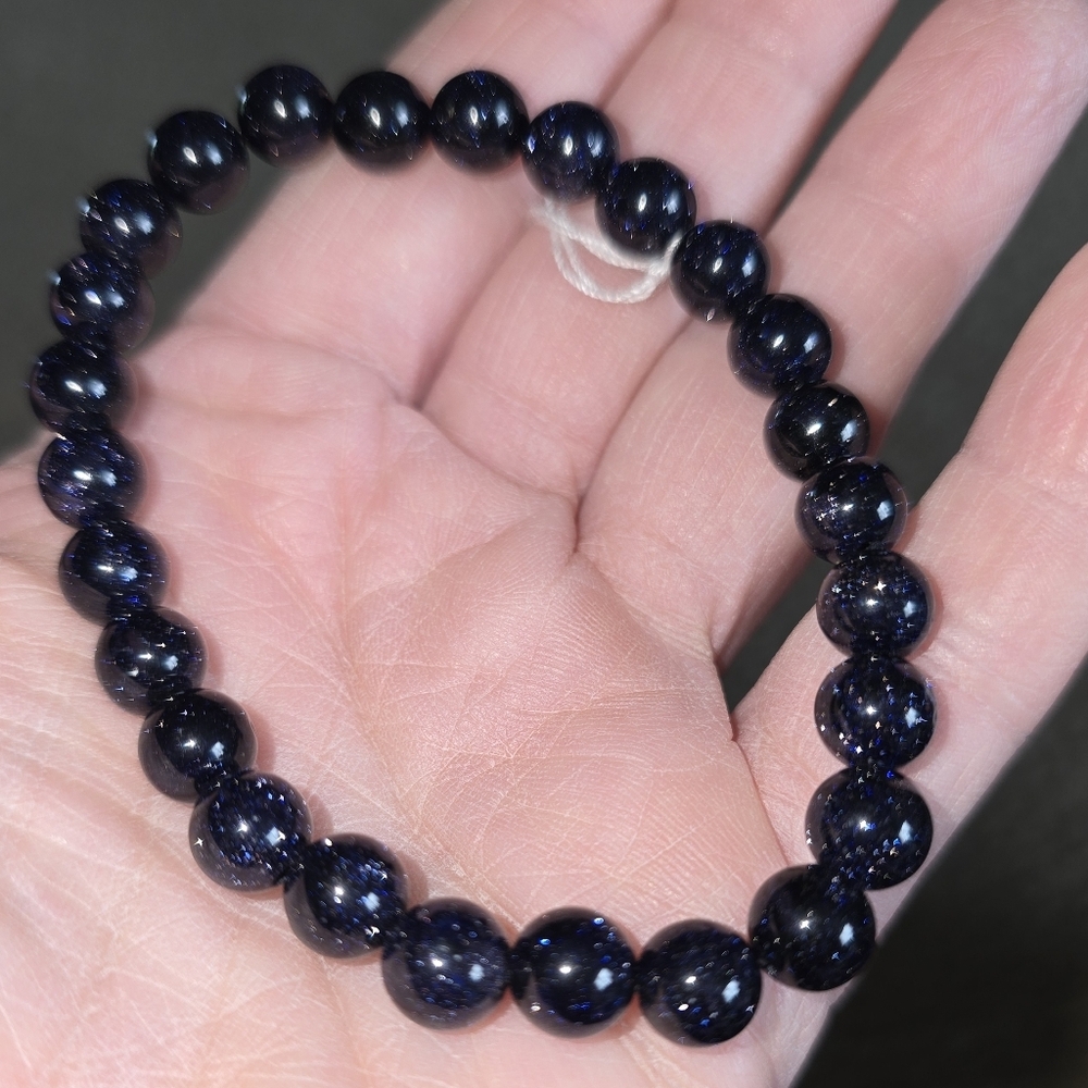 🐰SALE🐰 8mm Blue Sandstone Bracelet